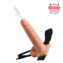 Hollow Squirting Strap-on With Balls