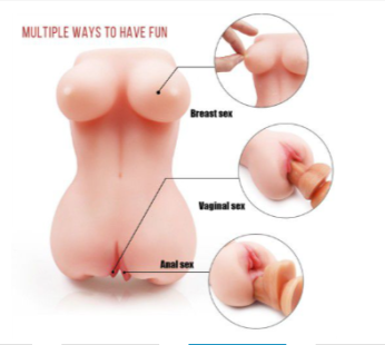 Biggy 3 In 1 Masturbator Sex Doll