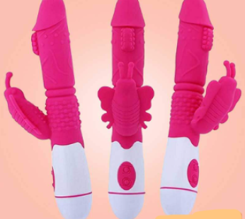 Butterfly Clit Stimulation Rabbit Vibrator