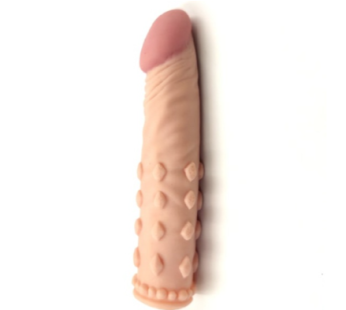 Dragon Dotted Pure Silicone Strong Penis Sleeve For Men