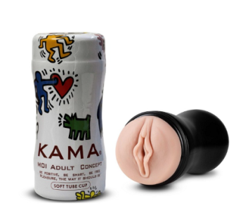 Kama Soft Tube Fleshlight Masturbator Cup Wet Pussy For Men