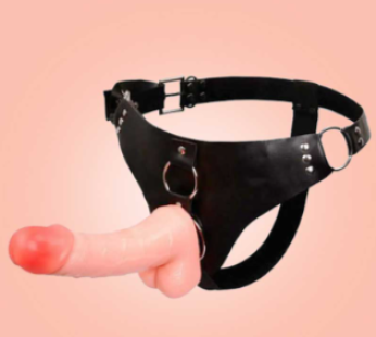 Mr. Limpy Whopper 7.8 Female Lesbian Strap On