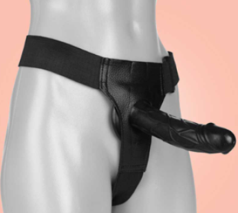 Silicone Hollow Strap on Dildo