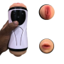 TOKO 2 IN 1 Vibrating Masturbator